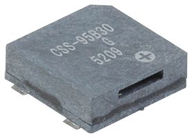 SAME SKY CSS-95B30-SMT-TR MAG BUZZER TRANSDUCER, 95DBA, 4-7V O-P
