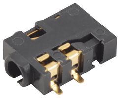 SAME SKY SJ1-2533-SMT-TR PHONE AUDIO CONN, R/A STEREO JACK/3P/SM