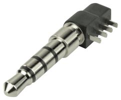 SAME SKY SP-3541 CONNECTOR, R/A STEREO PLUG, 1P, 3.5MM