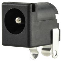 SAME SKY PJ-202AH DC POWER JACK, R/A, 2MM, 5A/24VDC, THT