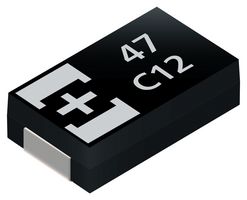 PANASONIC 35TQC15MD2 TANT POLY CAP, 15UF, 0.9A, 35V, 2917 ROHS COMPLIANT: YES