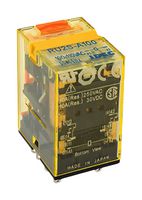 IDEC RU2S-D-D24 POWER RELAY, DPDT, 24VDC, 10A, SOCKET