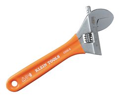 KLEIN TOOLS O5098 WRENCH, EXTRA-WIDE JAW ADJ, 212MM LEN