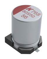 KEMET A768EB107M1ELAE036 ALU POLY CAP, 100UF, 25V, SMD