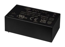 CUI PSK-40F-12 POWER SUPPLY, AC-DC, 12V, 3.33A