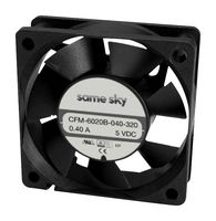 SAME SKY CFM-6020B-260-367-22 DC FAN, 30.16CFM, 36.7DBA, 24VDC