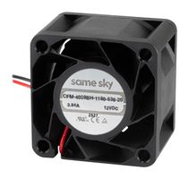 SAME SKY CFM-4028BH-1180-538-20 DC FAN, 20.69CFM, 53.8DBA, 12VDC