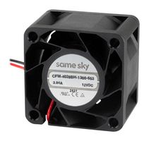 SAME SKY CFM-4028BH-1300-653 DC FAN, 35.28CFM, 65.3DBA, 12VDC