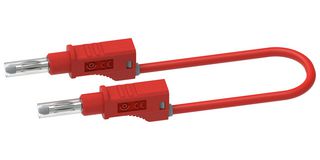 CAL TEST ELECTRONICS CT2148-50-2 TEST LEAD/4MM BANANA PLUG-PLUG/RED/500MM