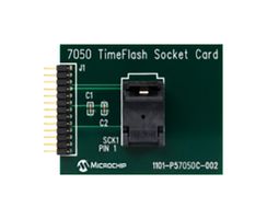 MICROCHIP DSC-PROG-7050 SOCKET CARD, 7050, TIMEFLASH2 OSC KIT