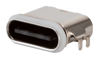 SAME SKY UJ20-C-H-G-MSMT-1A-P16-TR-67 USB CONN, 2.0 R/A TYPE C RCPT, 16P, SMT