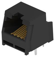 TE CONNECTIVITY 2497281-2 RJ45 CONN, 18 DEG JACK, 8P8C, 1PORT, THT