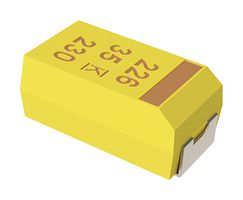 KEMET T491C106K035AT7280 CAP, TANTALUM, 10UF, 35V, 2412