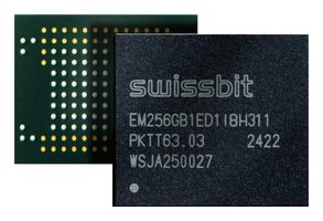 SWISSBIT SFEM064GB1ED1TB-I-CE-311-STD FLASH MEMORY, 64GB, -40 TO 85 DEG C