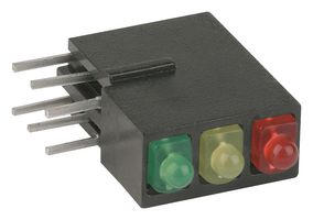 MENTOR 1905.8721 LED MOD, RED/YEL/GRN, 50/17/17MCD, 2MM