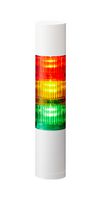 PATLITE LR5-302WIBW-RYG SIGNAL TOWER, GRN/RED/YELL, 3TIER, 24V