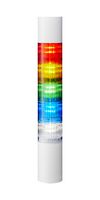PATLITE LR5-502WIBW-RYGBC SIGNAL TOWER, BLU/GRN/RED/WHT/YELL, 24V