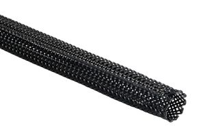 HELLERMANNTYTON 170-41200 HEGT12BK SLEEVE, BRAIDED, NYL 6.6, BLACK, 100M LG