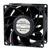 SAME SKY CFM-8032B-130-341 DC AXIAL FAN, 35.18CFM, 2.04W, 12V