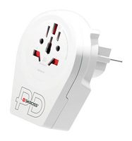 SKROSS 1.500284-E TRAVEL ADAPTER, EUROPE-USA USB, 250V/15A ROHS COMPLIANT: YES