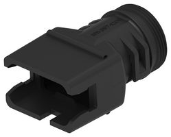 TE CONNECTIVITY 1011-357-1205 BACKSHELL, 12POS CONN, 180DEG, BLACK