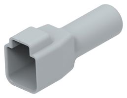 TE CONNECTIVITY DT6S-BT BOOT, 6POS PLUG CONN, GREY, 180DEG