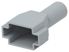 TE CONNECTIVITY DT8S-BT BOOT, 8POS PLUG CONN, GREY, 180DEG