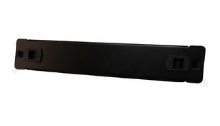 TUK MBP1PT10 BLANK PANEL, STEEL, BLACK, 254MM X 44MM