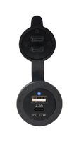 MULTICOMP PRO MP016667 AUTO USB POWER CHARGER, TYPE A & C/24VDC