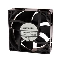 SAME SKY CFM-8020BF-245-401 DC AXIAL FAN, 44.14CFM, 0.18A, 4.32W