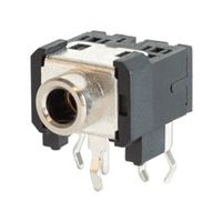 SAME SKY SJ1-3545N AUDIO CONN, R/A STEREO JACK, 5POS, TH