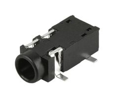 SAME SKY SJ2-35863B1-SMT-TR AUDIO CONN, R/A JACK, 5POS, SMT
