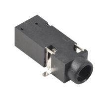 SAME SKY SJ-3524-SMT-TR-BE AUDIO CONN, R/A STEREO JACK, 4POS, SMT