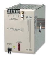 ELC ALE2405R. RECTIFIED POWER SUPPLY, DIN RAIL, 120W