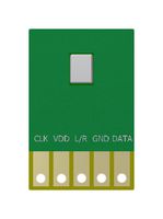 PUI AUDIO DMM-4026-B-EB-R EVAL BOARD, -26DB/1.8VDC/MEMS MICROPHONE ROHS COMPLIANT: YES