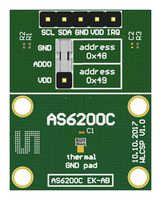 AMS OSRAM GROUP AS6200C-WL_EK_AB ADAPTER BOARD, DIGI TEMPERATURE SENSOR ROHS COMPLIANT: YES