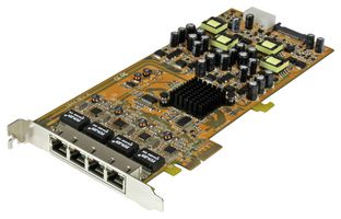 STARTECH ST4000PEXPSE POE NETWORK INTERFACE CARD/1GBPS, RJ45X4