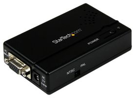 STARTECH VGA2VID CONV, VGA TO S-VIDEO, HIGH RESOLUTION ROHS COMPLIANT: YES