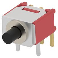 TE CONNECTIVITY - ALCOSWITCH DMPS2P1B1PPRG05 PUSHBUTTON SWITCH, SPDT, 20V, TH ROHS COMPLIANT: YES