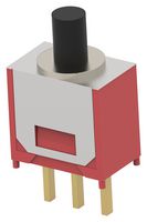 TE CONNECTIVITY - ALCOSWITCH DMPS2P3B1PPVG05 PUSHBUTTON SWITCH, SPDT, 20V, TH ROHS COMPLIANT: YES