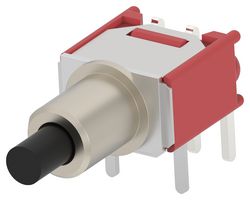 TE CONNECTIVITY - ALCOSWITCH DMPS2P2B3PPRS05 PB SWITCH, SPDT, 3A, 120VAC, TH ROHS COMPLIANT: YES