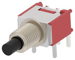 TE CONNECTIVITY - ALCOSWITCH DMPS2P2B3TPRS05 PB SWITCH, SPDT, 3A, 120VAC, PANEL/TH ROHS COMPLIANT: YES