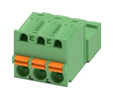 PHOENIX CONTACT 1873362 PLUGGABLE CONN, 3POS, 12A, 320V, PUSH IN