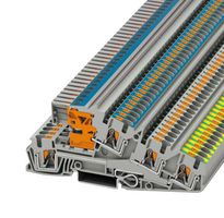 PHOENIX CONTACT 3214047 TERMINAL BLOCK, 5POS, 3LEVEL, 28A, 400V