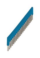 PHOENIX CONTACT 3032208 PLUG IN BRIDGE, TB, 20POS, 6.2MM, BULE