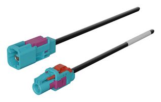 MOLEX 2257752122 RF CABLE, HFM PLUG-JACK, 50 OHM, 1M
