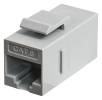 TUK SACK3GY KEYSTONE COUPLER, RJ45 JACK-JACK, CAT6