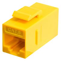 TUK SACK3YW KEYSTONE COUPLER, RJ45 JACK-JACK, CAT6