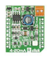 MIKROELEKTRONIKA MIKROE-1387 ADD-ON BOARD, 4-20MA R CLICK
