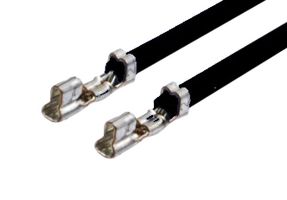 JST / JAPAN SOLDERLESS TERMINALS ASPHSPH24K305 CABLE ASSY, CRIMP SKT-SKT, 305MM, BLACK